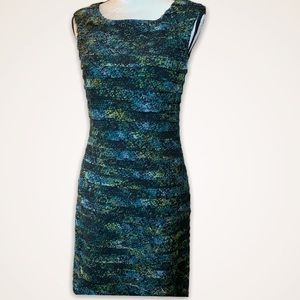 Like new Kenneth Cole multicolor midi dress S